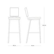 Load image into Gallery viewer, OPTION - BAR CHAIR