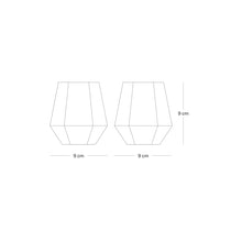 Load image into Gallery viewer, RADIANT - DRINKING GLASSES - set of 2