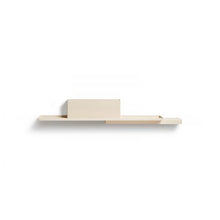 Load image into Gallery viewer, Ivory Duplex Shelf by Puik against a white background.
